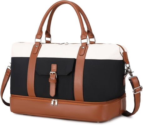 Купить Cavas Weekend Carry on Duffel Travel Bag с кожаными обувными отделениями для мужчин online manufacture