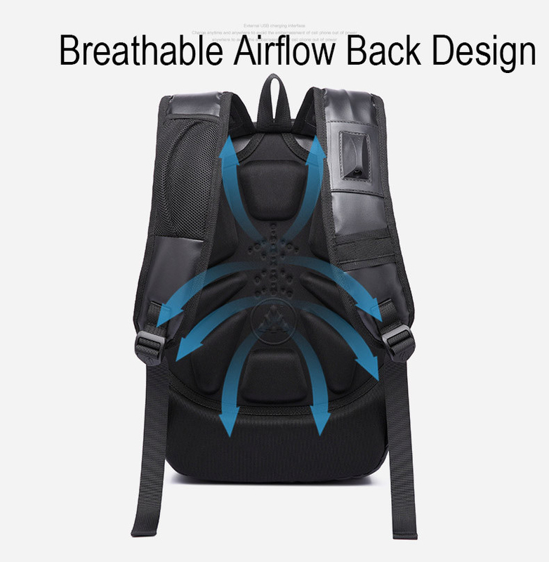 Жесткий EVA Shell Business Custom Travel Backpack Большой размер 16.14х10.43х1.18