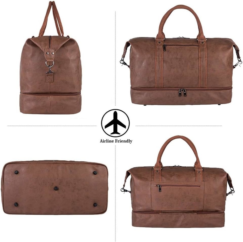 52L водонепроницаемая на ночь выходные торты носить на заказ Tote Duffel Travel Bag с сумкой для обуви