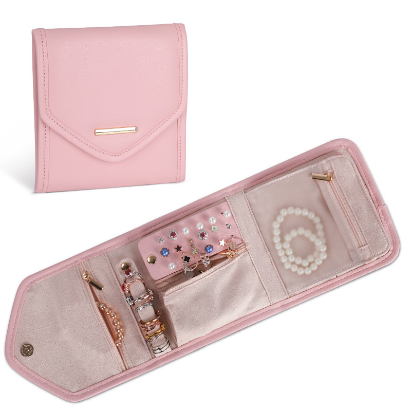 Складной ювелирный багаж Case Mini Travel Organizer Ювелирный рюкзак 14.5x3x15cm