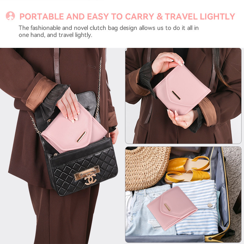 Складной ювелирный багаж Case Mini Travel Organizer Ювелирный рюкзак 14.5x3x15cm