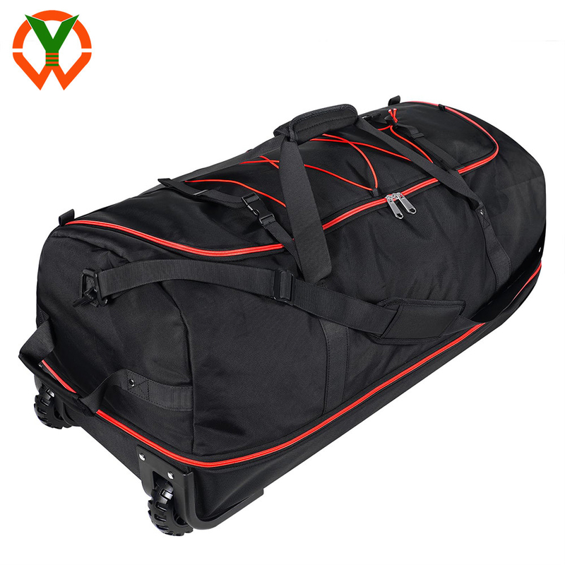 120L/140L двойные резиновые колеса складные путевые сумки и многочисленные карманы и отсеки